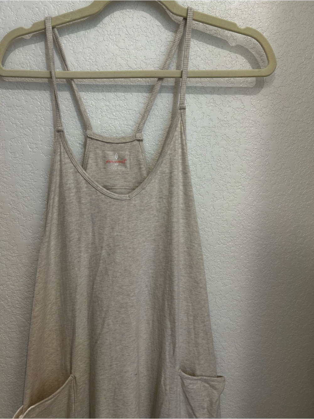 Free People Hot Shot Onesie - Oatmeal Heather - Picture 2 of 6